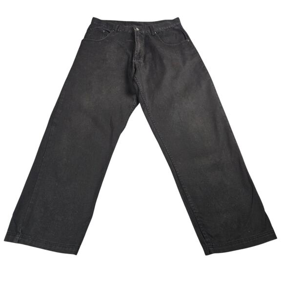 Vintage Joker Jeans Mens 34 x  29  Black Straight Leg Casual Denim Y2K 90s - Picture 1 of 16